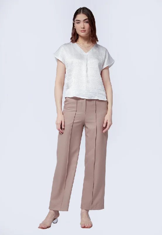 v-neck-short-sleeve-blouse-24c046-off-white