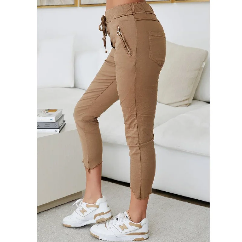 w-zip-pocket-crinkle-raw-hem-jogger-camel