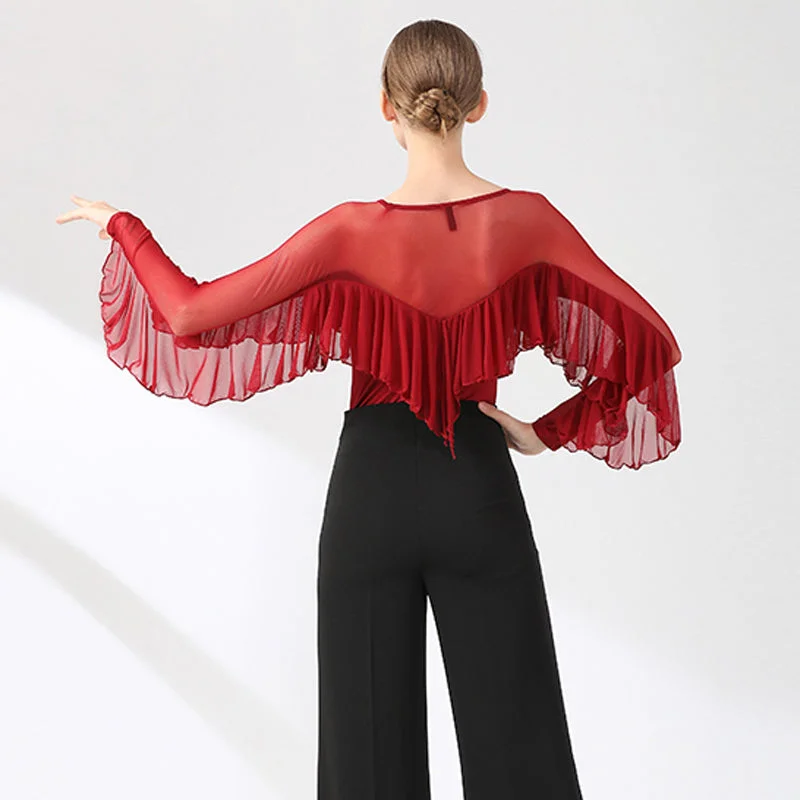 womens-long-sleeve-ruffle-lace-latin-dance-tops-dance-bodysuit-dance-wear