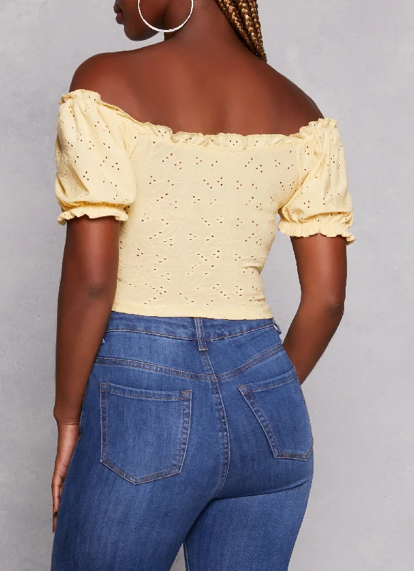 yellow-eyelet-ruched-front-peasant-top-1402069392721